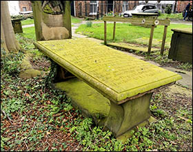 Photo of grave of Gilbert Gilpin