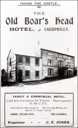 Old advert for Boat's Head Hotel