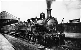 Photo of steam train at Llandudno