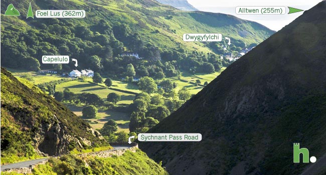 image of sychnant pass view